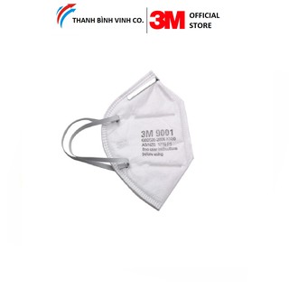 Khẩu Trang 3M 9001 Bảo Vệ Hô Hấp, Lọc Bụi Mịn pm 2.5, Phòng Dịch Bệnh