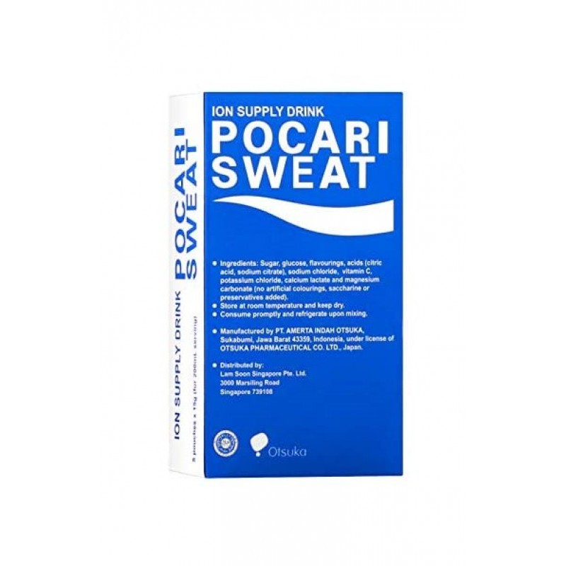 POCARI SWEAT DẠNG BỘT HỘP 5 GÓI X 15G - BỔ SUNG ION, BÙ NƯỚC