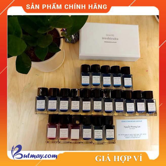 [Mã LIFE03 giảm 10% cho đơn hàng từ 500k] Mực Pilot Iroshizuku 50ml -15 ml [Sao Khue Pens - butmay.com]