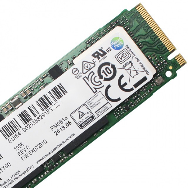 Ổ Cứng SSD Samsung PM981A M2 2280 PCIe NVMe - Hàng Nhập Khẩu