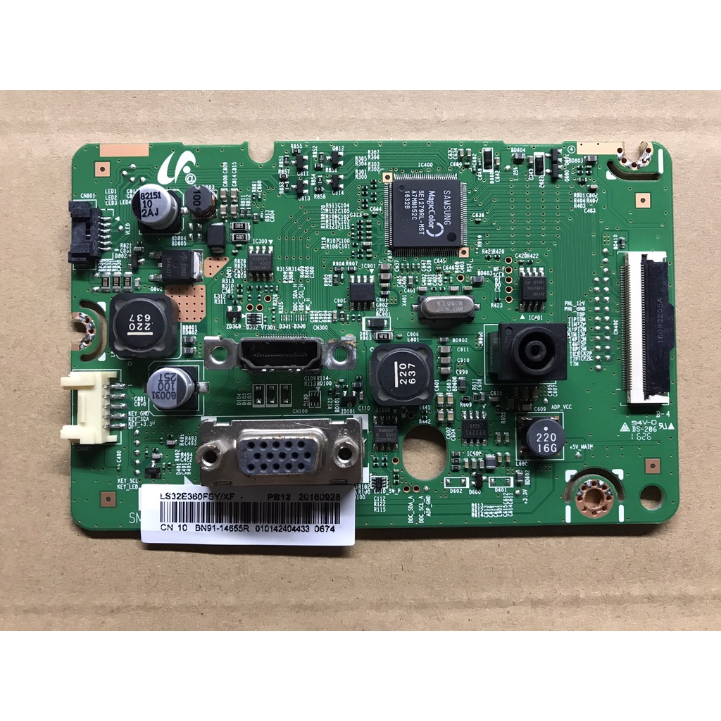 Vỉ tín hiệu màn Samsung S32E360F tháo máy sống