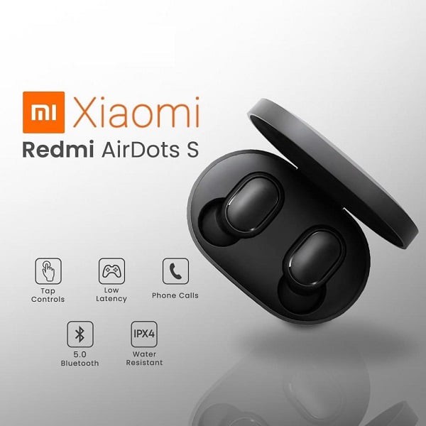 (Hỗ trợ chơi game) Tai nghe bluetooth Xiaomi true wireless Redmi AirDots S Gaming chính hãng 100% - Tặng cáp sạc