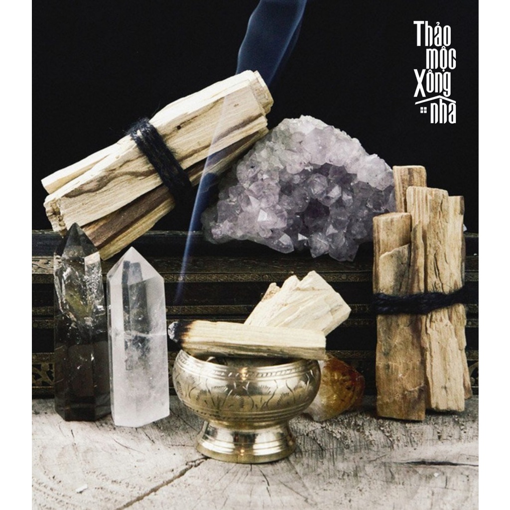 Gỗ Palo Santo 100G - Cao Cấp, Nhiều Tinh Dầu - THẢO MỘC XÔNG NHÀ
