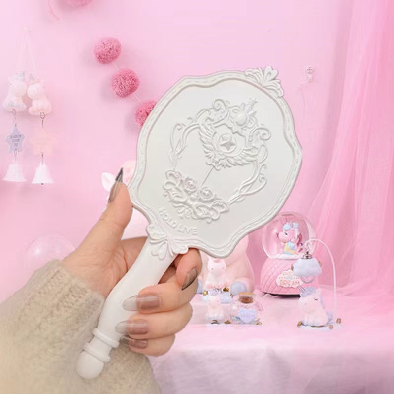 Gương trang điểm cầm tay hiệu HOLD LIVE