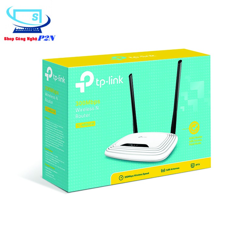 Bộ phát wifi TP-Link 841N 300Mbp, 2 râu chính hãng giá rẻ