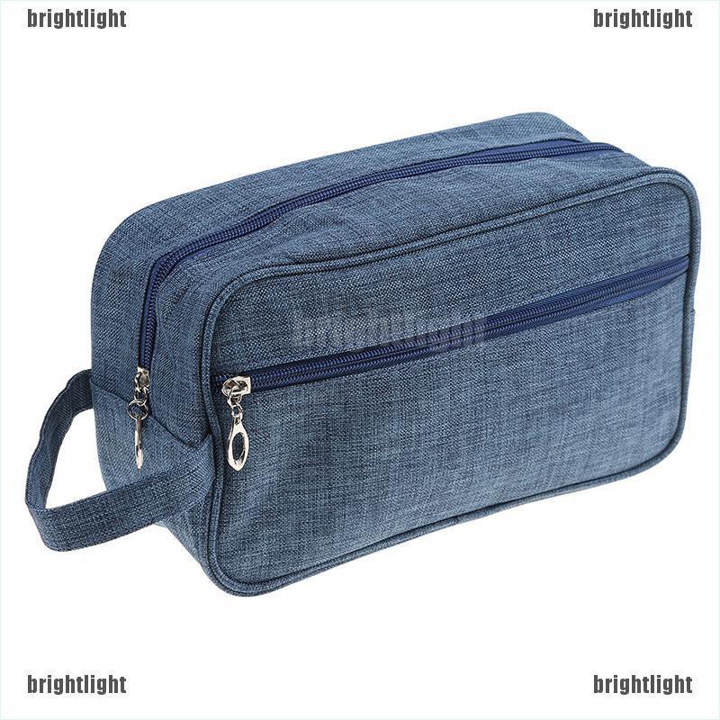 Túi Vải canvas Đựng Đồ Trang Điểm Chống Thấm Nước Tiện Lợi