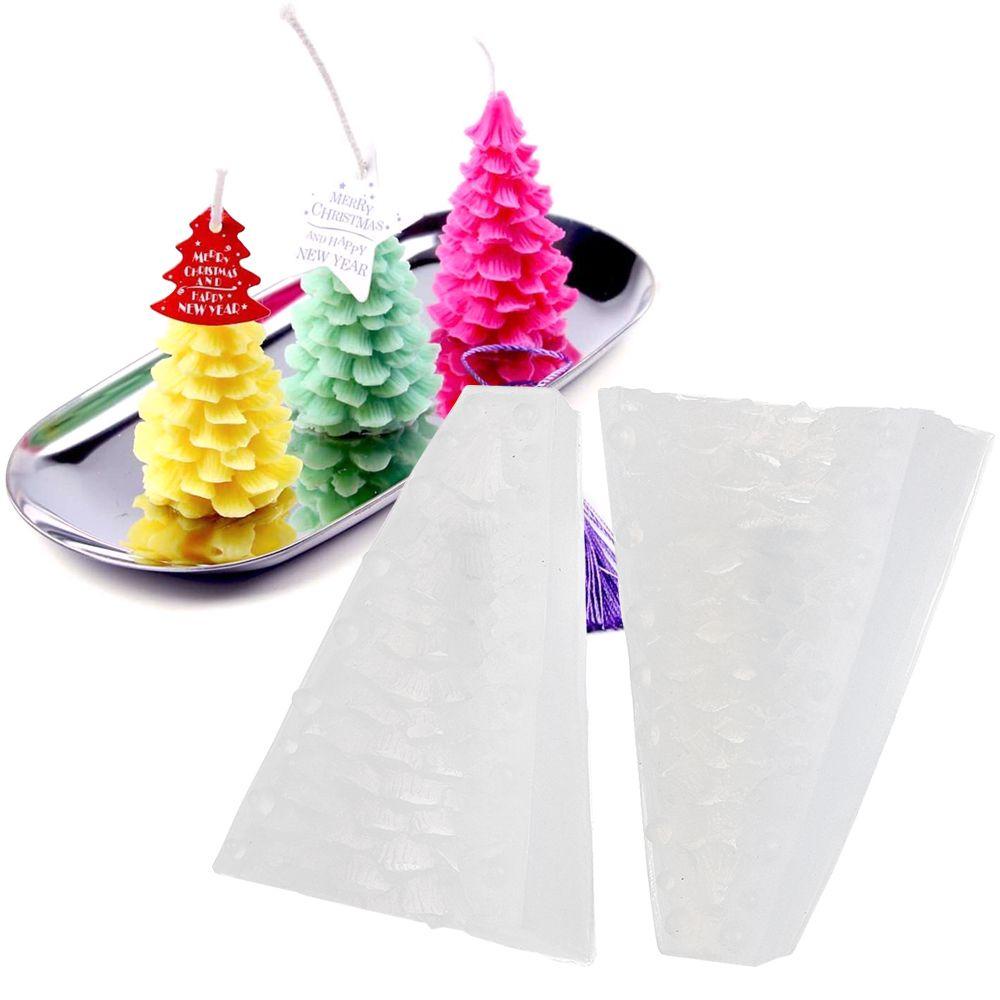 Khuôn Làm Xà Phòng Hình Cây Thông Giáng Sinh Bằng Epoxy Resin