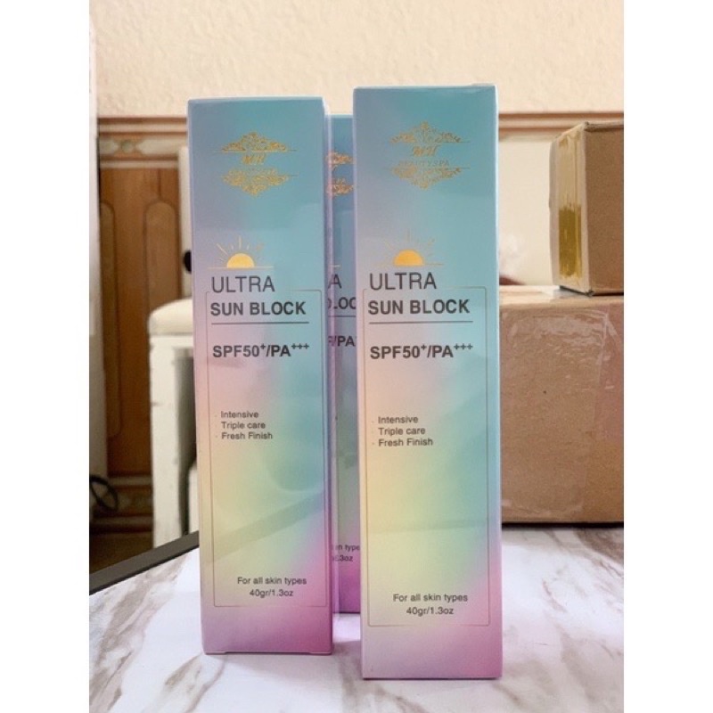 Kem Chống Nắng Cầu Vồng Ultra Sun Block Bảo Vệ Da Sáng Khoẻ MH Beauty