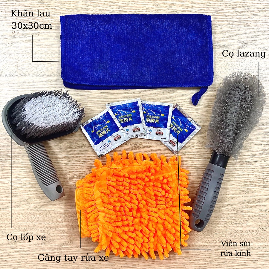 Chổi rửa xe ô tô dụng cụ rửa xe, vệ sinh chăm sóc xe ô tô tại nhà, vệ sinh nội thất vệ sinh kính ô tô tiện dụng