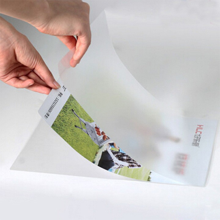 FILM ÉP PLASTIC KHỔ A5 ĐỊNH LƯỢNG 37MIC