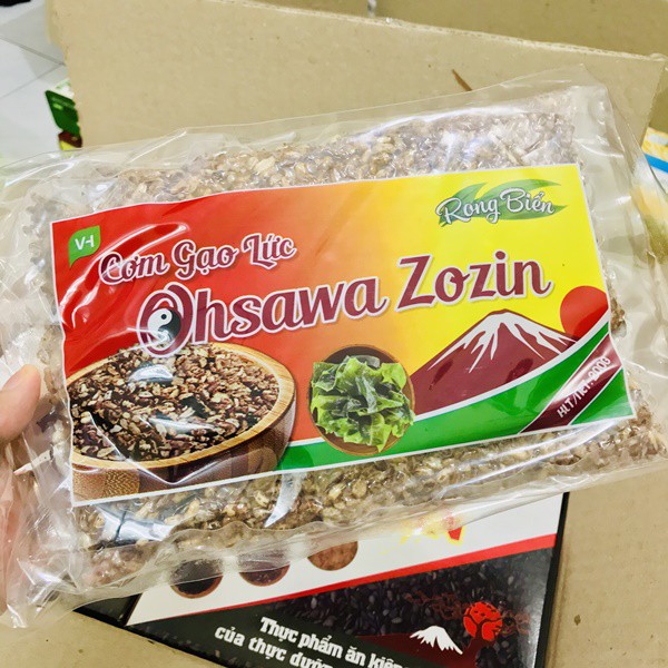 [ HCM Giao Hỏa Tốc] Cơm sấy gạo lứt rong biển Ohsawa Zozin Gói (200g)