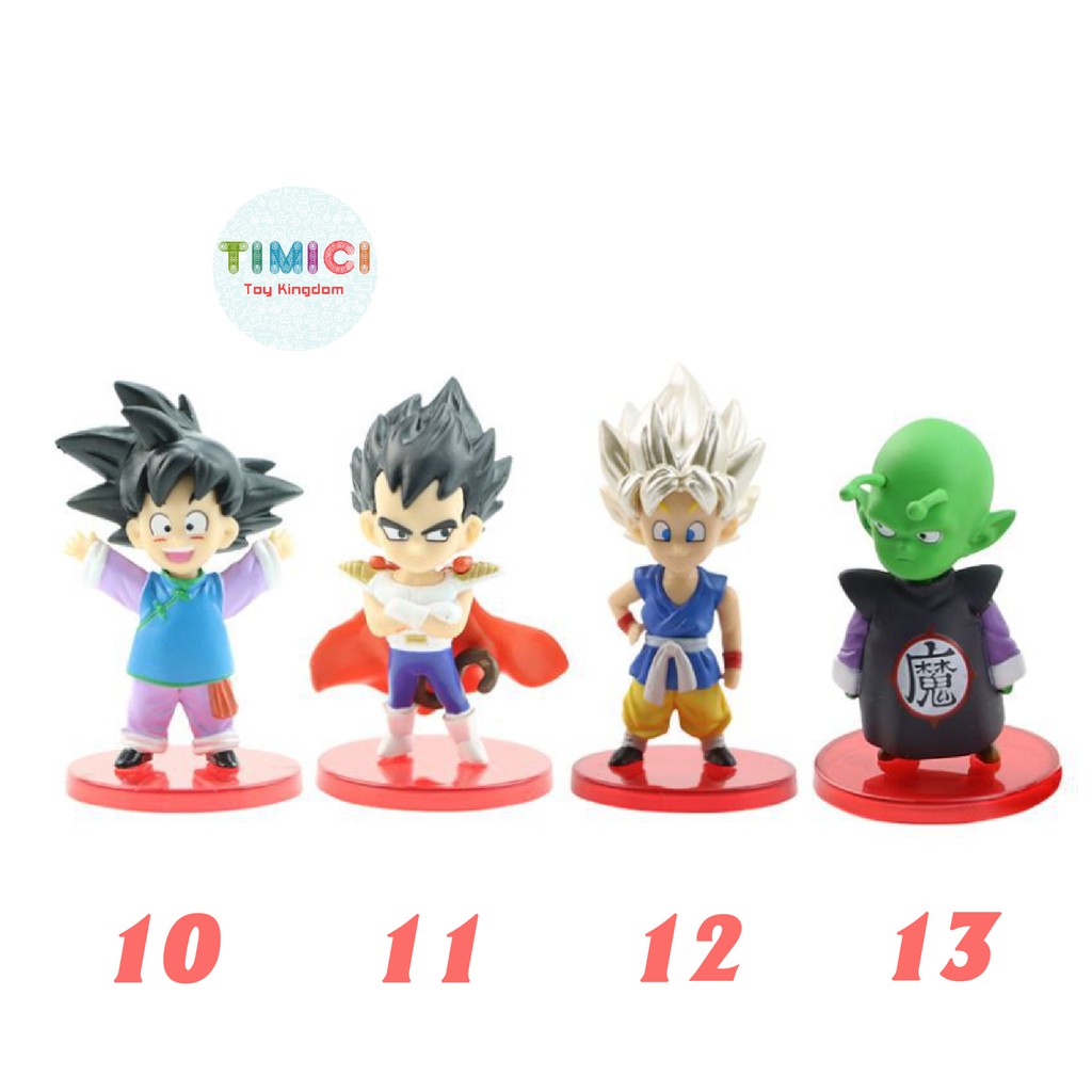 [SON002] Mô hình Dragon Ball - Figure WCF 13 nhân vật cao 8cm