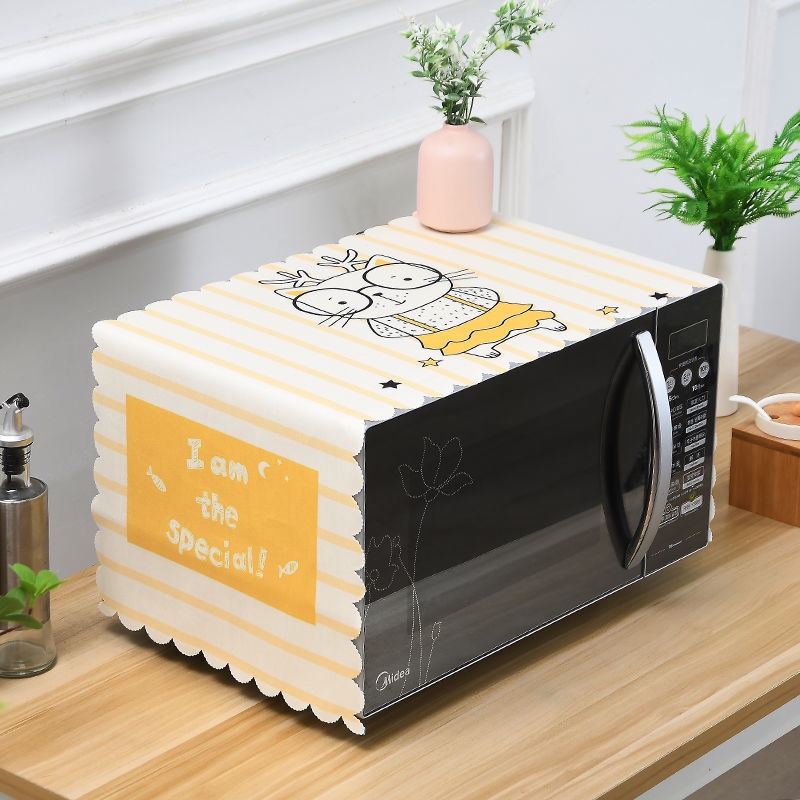 Vỏ Bọc Lò Vi Sóng Chống Bụi Phong Cách Bắc Âu Cao Cấp