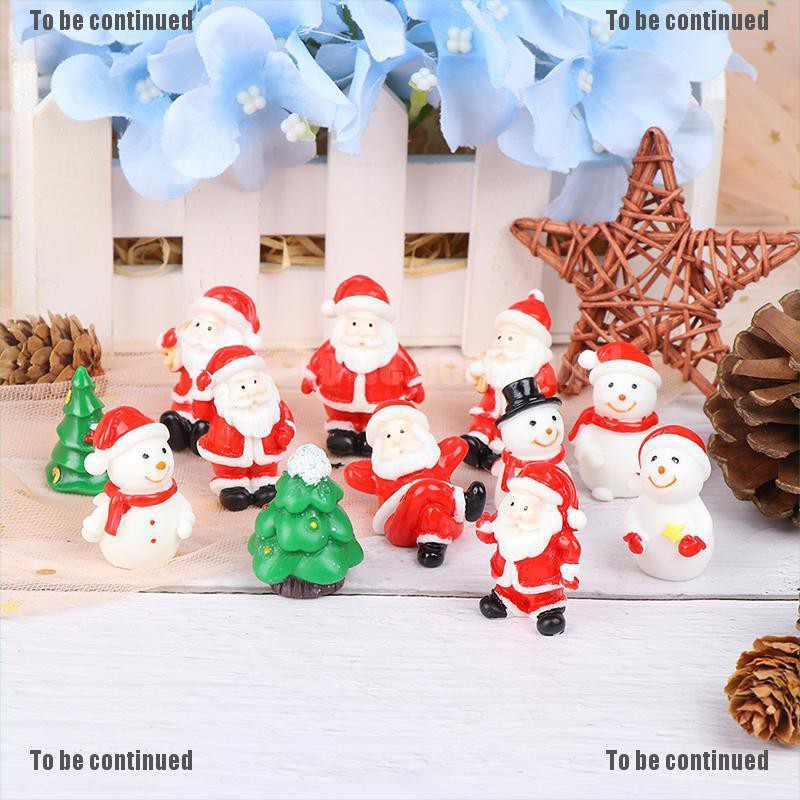 Mô Hình Ông Già Noel / Người Tuyết Mini Vườn