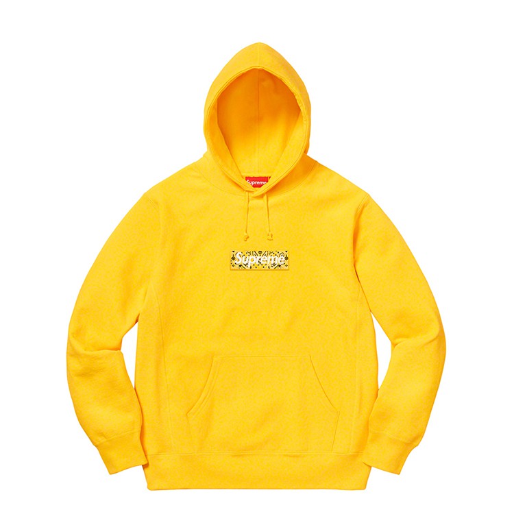 ⚡️[CHỈ 1 NGÀY] - Áo hoodie Supreme Bandana Box logo Yellow mirror quality cao cấp full tag túi, áo hoodie supreme