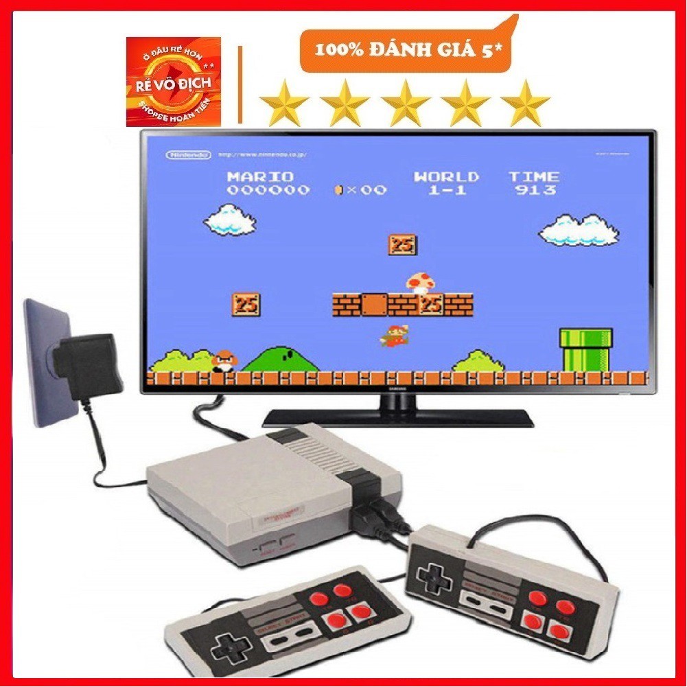 Máy Chơi Game Cổ Điển NES Classic 620 Trò Chơi