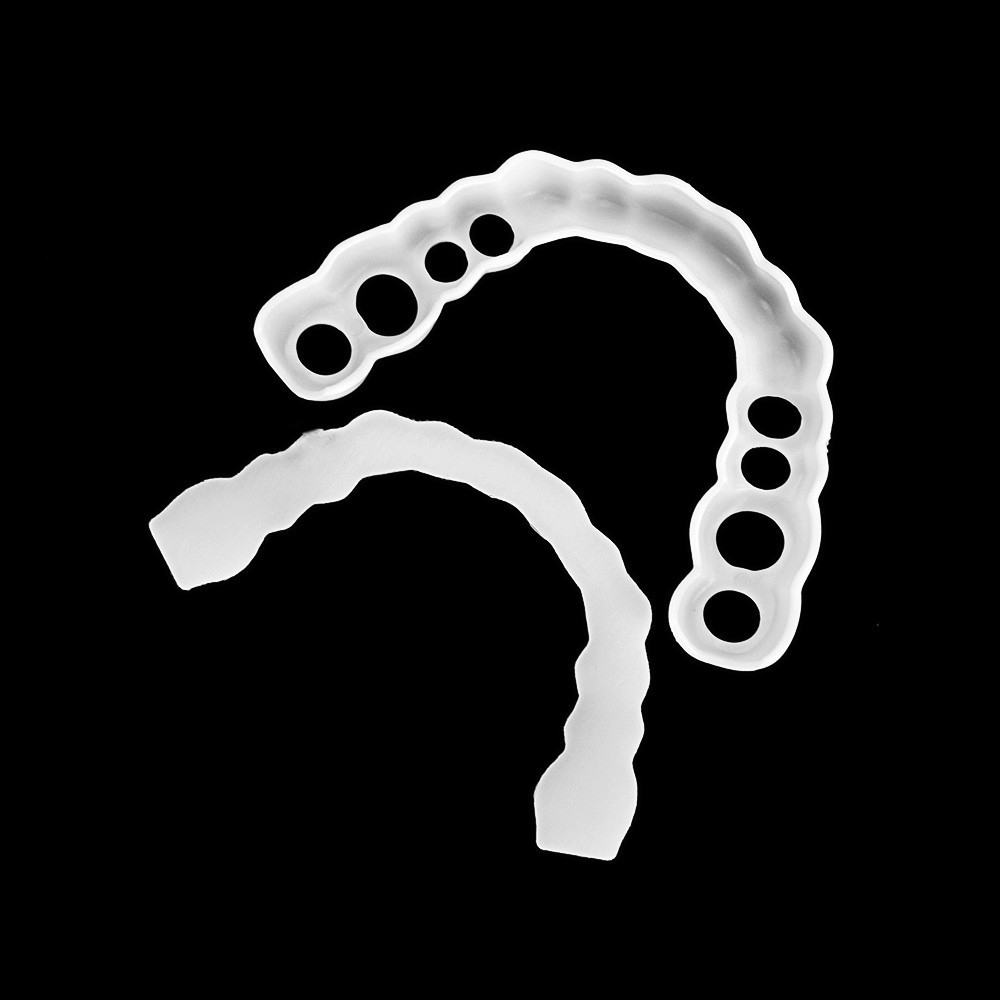 Bộ 2 bọc răng trắng có thể tái sử dụng