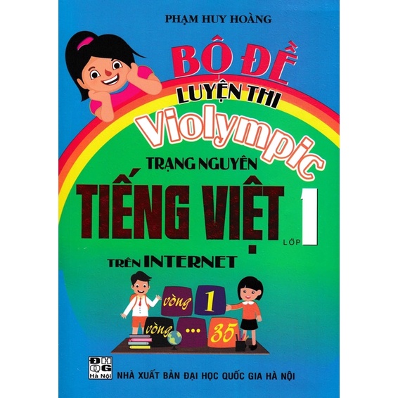 Sách - Bộ Đề Luyện Thi Violympic Trạng Nguyên Tiếng Việt Lớp 1 Trên Internet