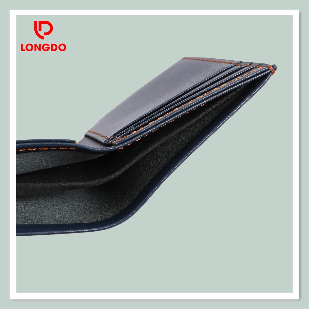 Ví da bò thật - Cam kết 100% da bò thật - Sản phẩm chính hãng - BD01