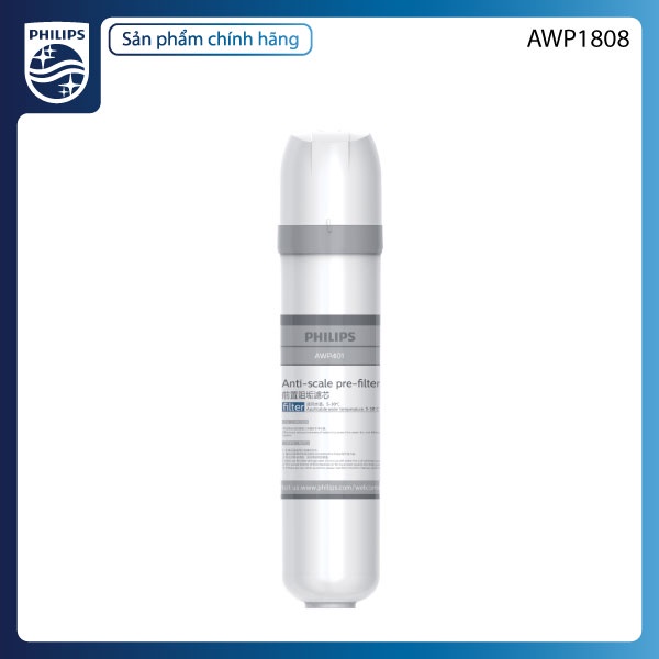 Thiết bị tiền lọc làm mềm nước RO Philips AWP1808 - Bảo Hành Chính Hãng 2 Năm