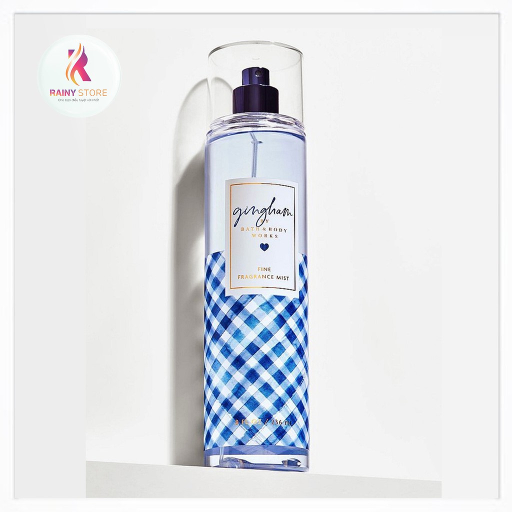 Xịt thơm toàn thân Bath & Body Works Gingham 236ml
