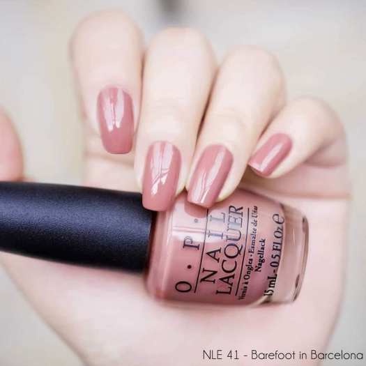 SƠN MÓNG TAY OPI NẮP ĐEN LOẠI 1 - MÀU NUDE (DA)