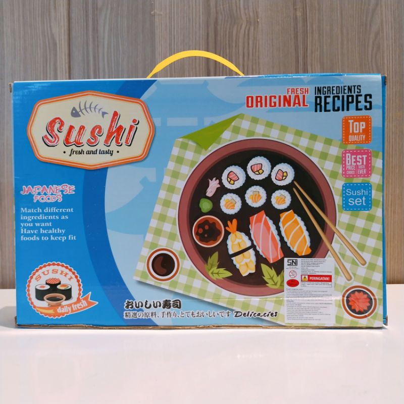 Bộ Đồ Chơi Sushi Nhật Bản Độc Đáo Thú Vị Cho Bé