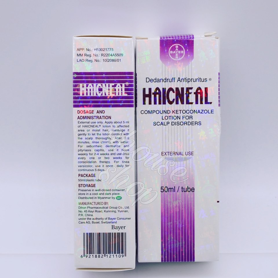 Dầu gội Haicneal Hỗ Trợ Da Đầu Gàu Và Nấm 50ml | BigBuy360 - bigbuy360.vn
