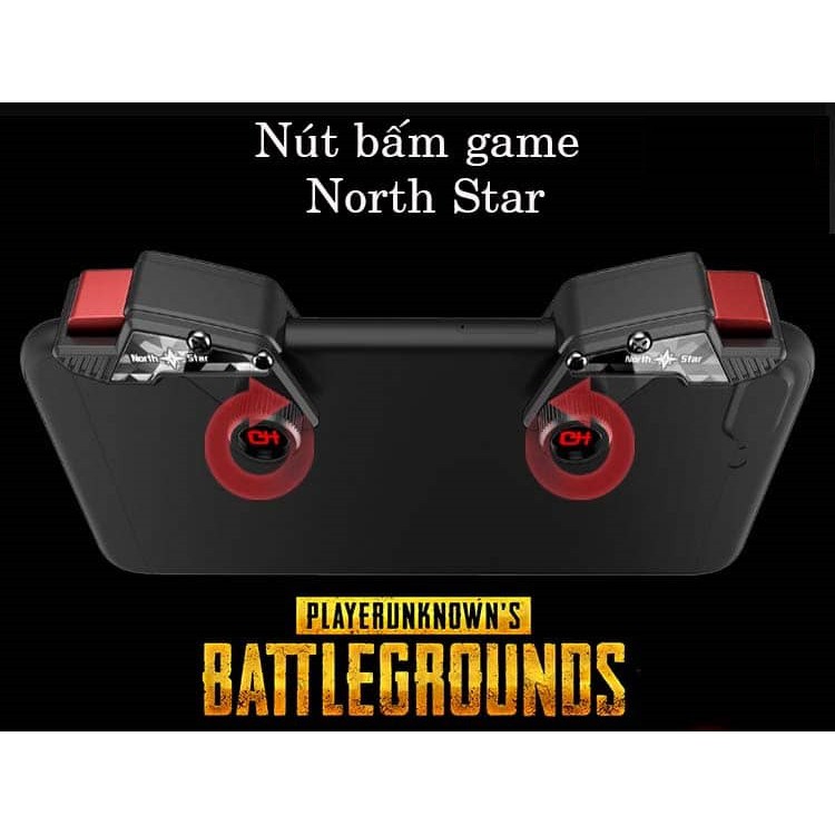 Nút bắn Pubg Freefire North Star - Nút bấm Pubg Phụ kiện chơi Pubg Mobile ,Call of Duty, ROS, Free Fire,..