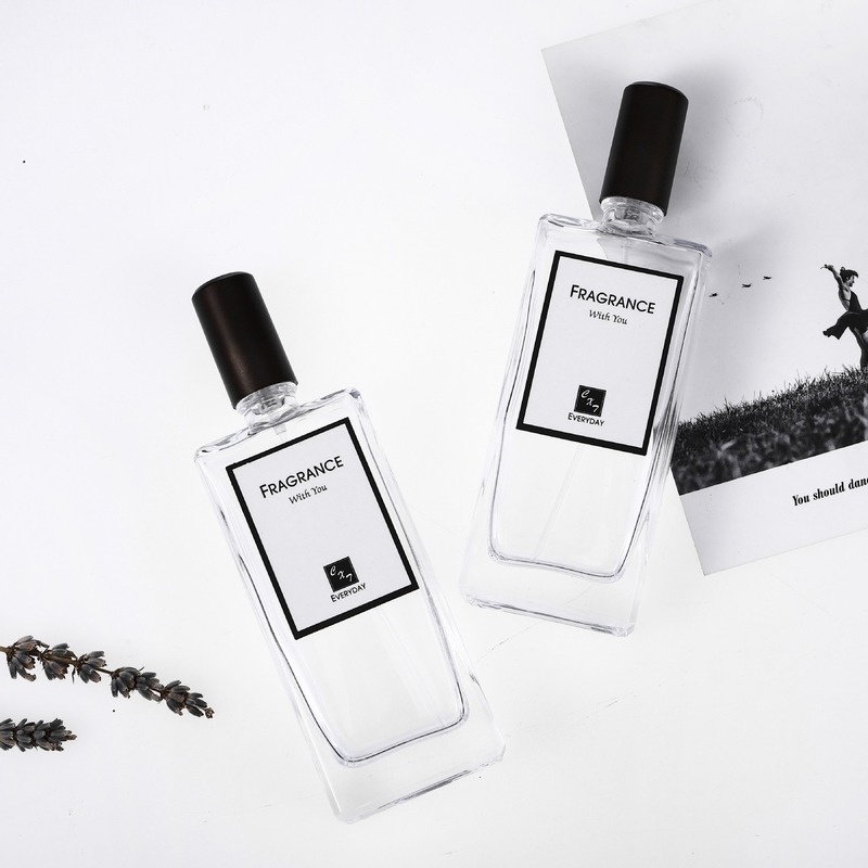 Chai Thủy Tinh Rỗng 50ML Dạng Ấn Dùng Chiết Nước Hoa Khi Đi Du Lịch