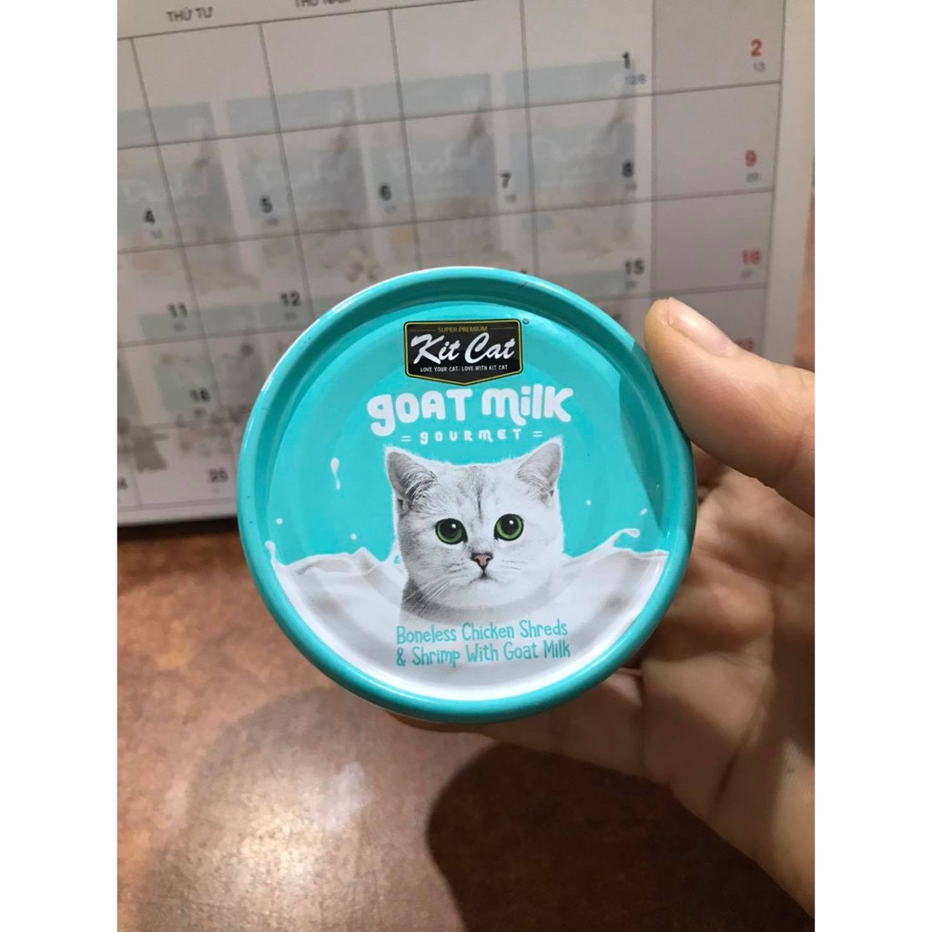 pate lon Kit Cat chứa sữa dê đầu tiên tại Việt Nam (70gr)
