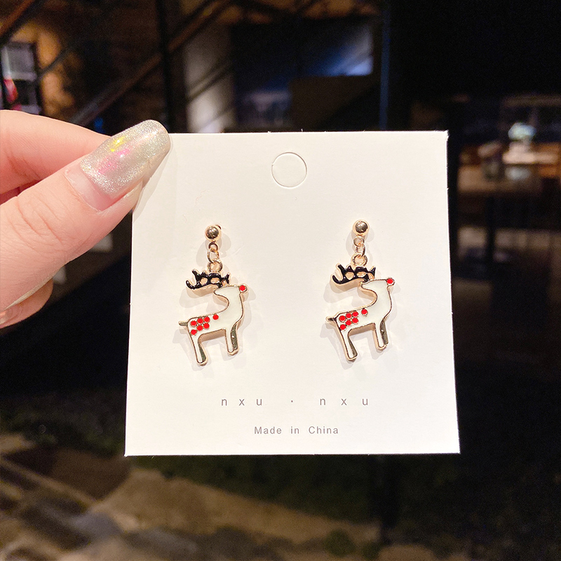 Bông Tai Họa Tiết Giáng Sinh Thời Trang | BigBuy360 - bigbuy360.vn