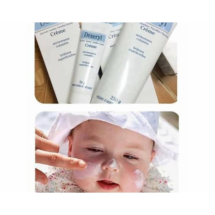 Kem dưỡng da, chàm nẻ cho bé Dexeryl Creme Pháp 50g