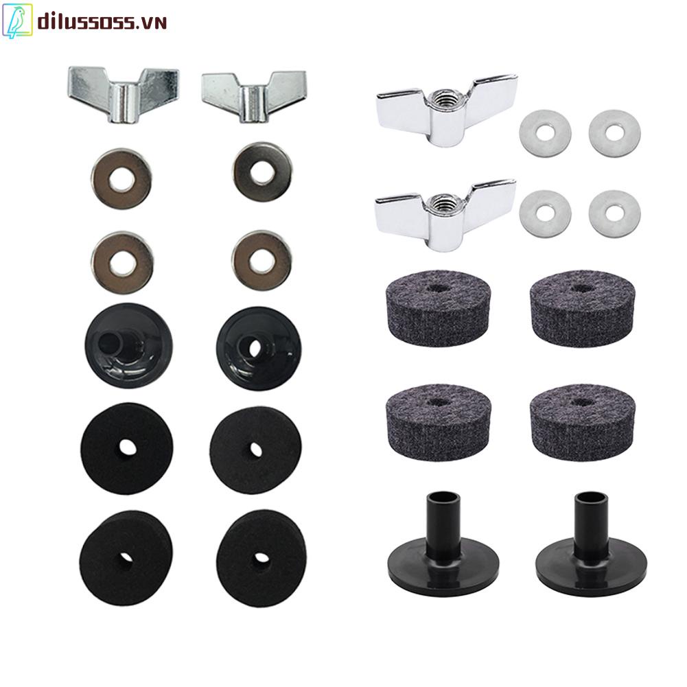 Bộ 12 phụ kiện thay thế cho trống cymbal