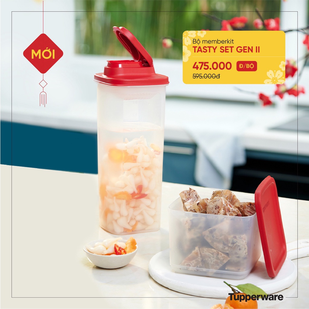 Bộ Bình Hộp Tasty Set Tupperware