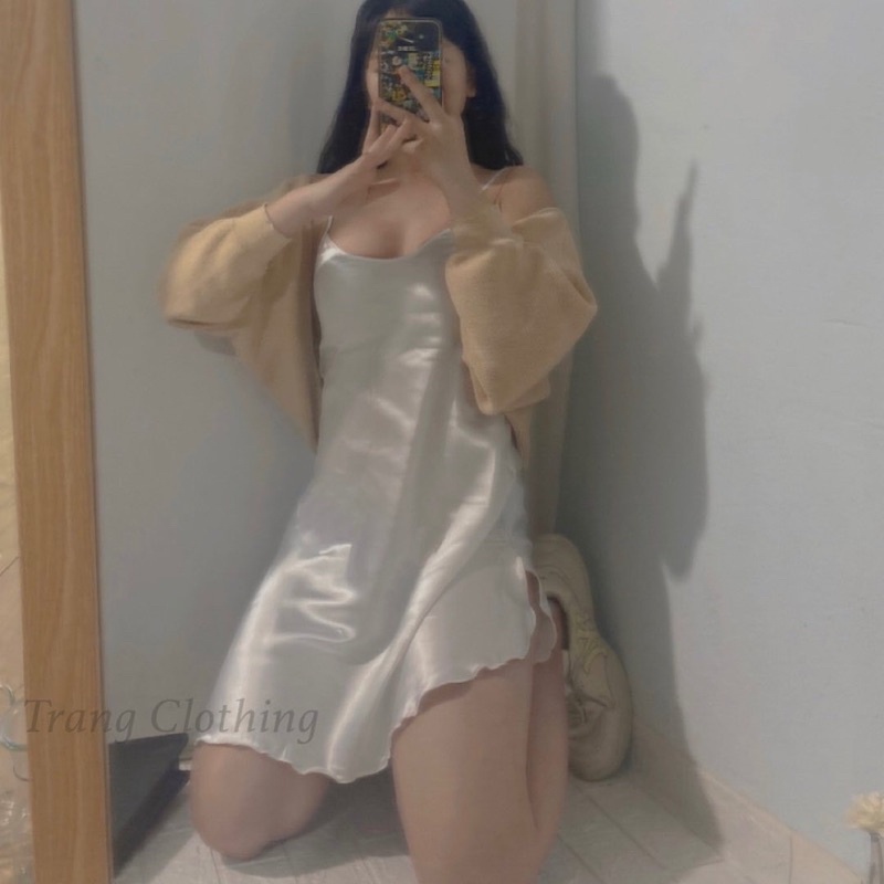 Đầm 2 dây tôn dáng [ Ảnh thật 100% ]