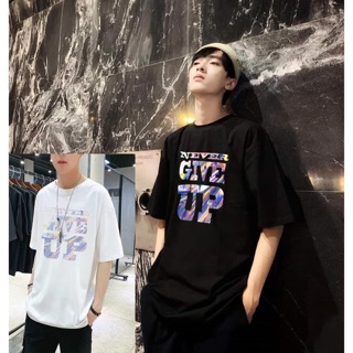 ALBUM 875 - ÁO THUN UNISEX NEVERGIVEUP PHẢN QUANG ĐẸP CHẤT