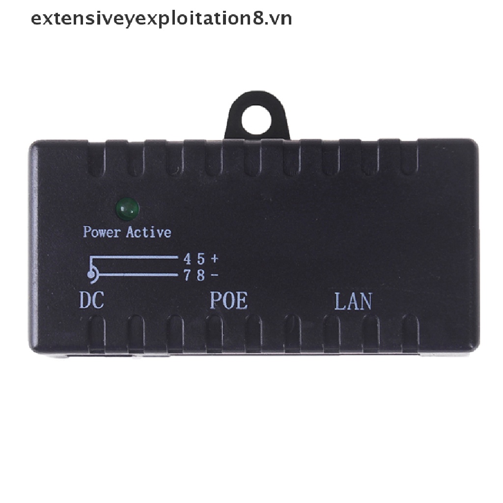 Thiết Bị Truyền Tín Hiệu POE Cho Camera IP Điện Thoại 12V - 48V