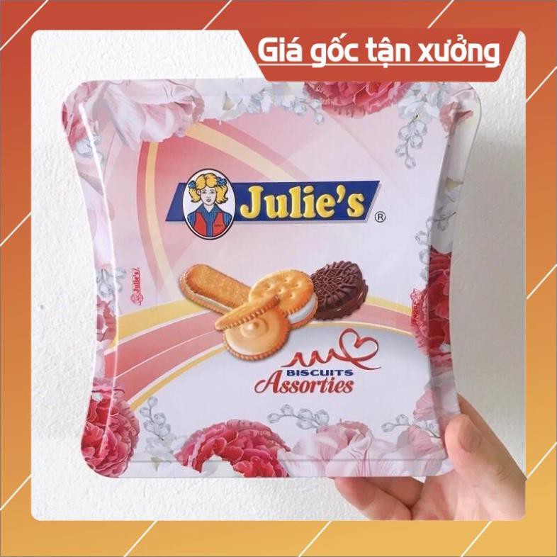 Xả Kho - [ XSale sôc  ] Bánh Quy Bơ Tổng Hợp Julie's Malaysia 204g