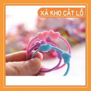 Dây buộc tóc cho bé 💔❣️ freeship 💔❣️ chun buộc tóc cho bé màu sắc