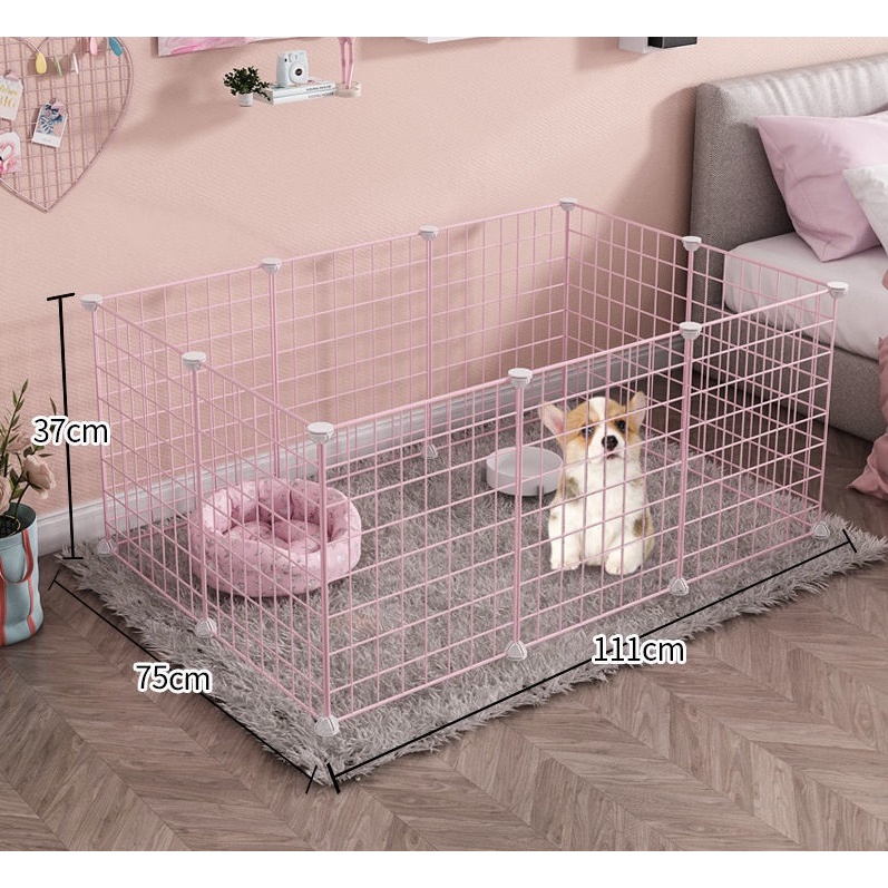 Combo chuồng chó mèo lắp ghép bằng lưới sắt, 40 lựa chọn
