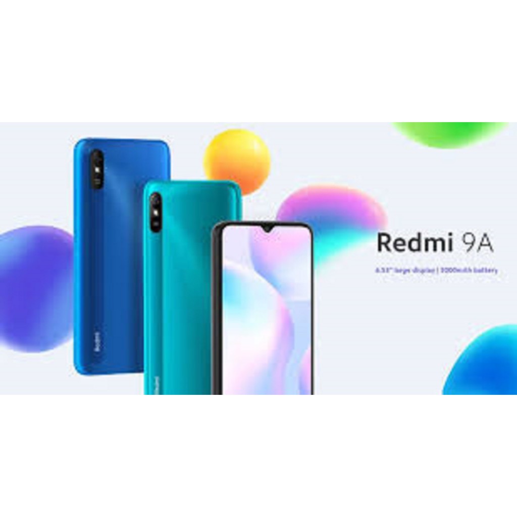 Điện thoại Xiaomi Redmi 9 A  ram 4G/64G 2sim mới Chính Hãng - Chiến PUBG/Free Fire mượt