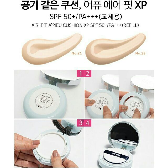 😊😊😊Phấn Nước A’pieu Air Fit Cushion SPF50+/PA+++