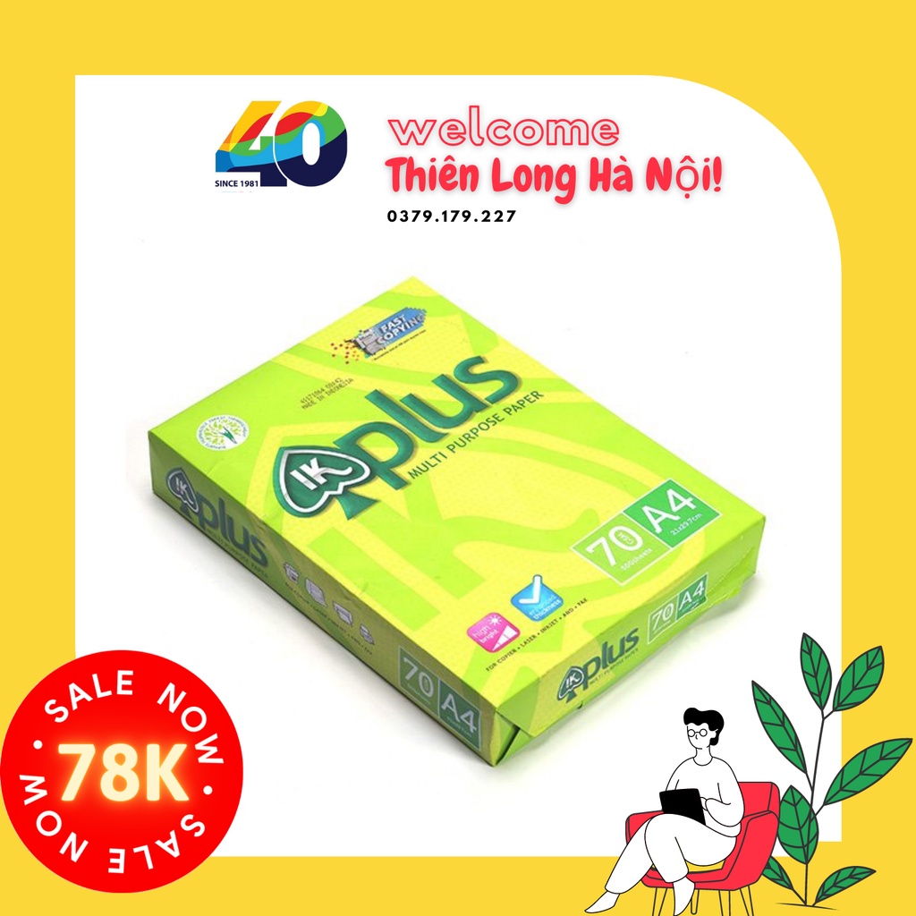 Giấy IK Plus A4/70 PP-IP1