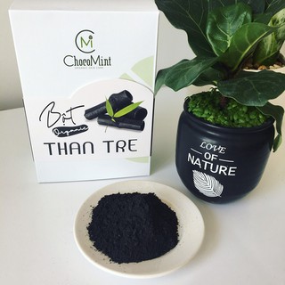 mix combo ( bột than tre, khổ qua, bạc hà)+ cọ quét mặt nạ