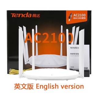 Bộ phát wifi 2 băng tần AC2100M Tenda AC20 Tiếng Anh cổng Gigabit