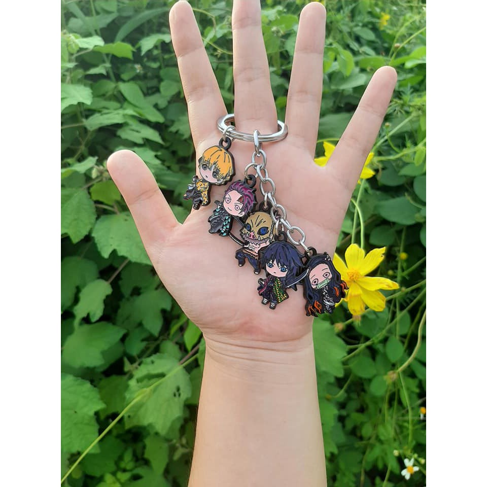 [ 2,5cm ] Mặt dây chuyền/móc khóa hợp kim nhân vật đơn bé - Baystore