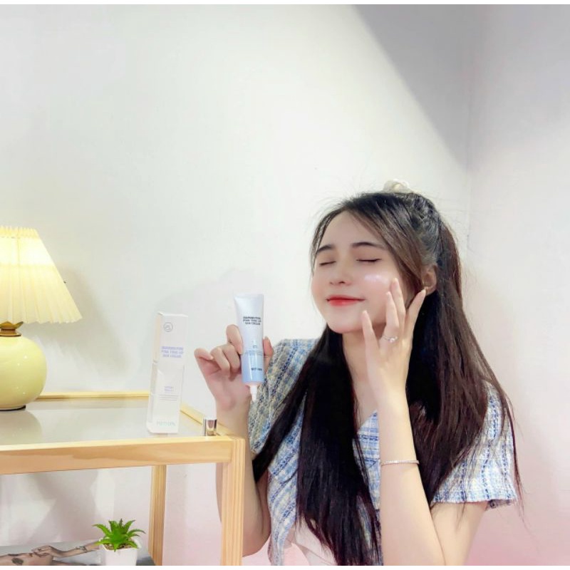 Kem Chống Nắng Phổ Rộng, Nâng Tone Trắng Hồng Pretty Skin Diamond Pure Pink Tone-Up Sun Cream 50ml