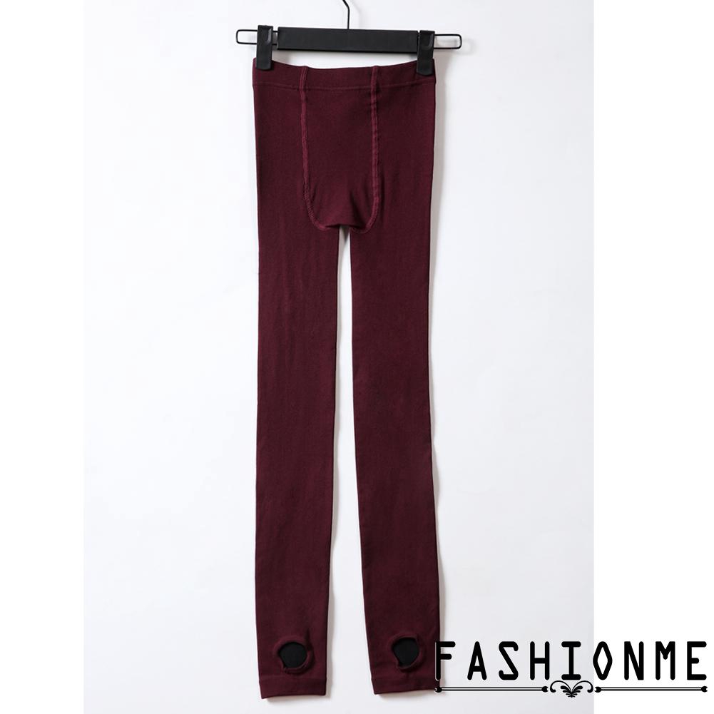 Quần legging thun nỉ giữ ấm cho nữ | BigBuy360 - bigbuy360.vn