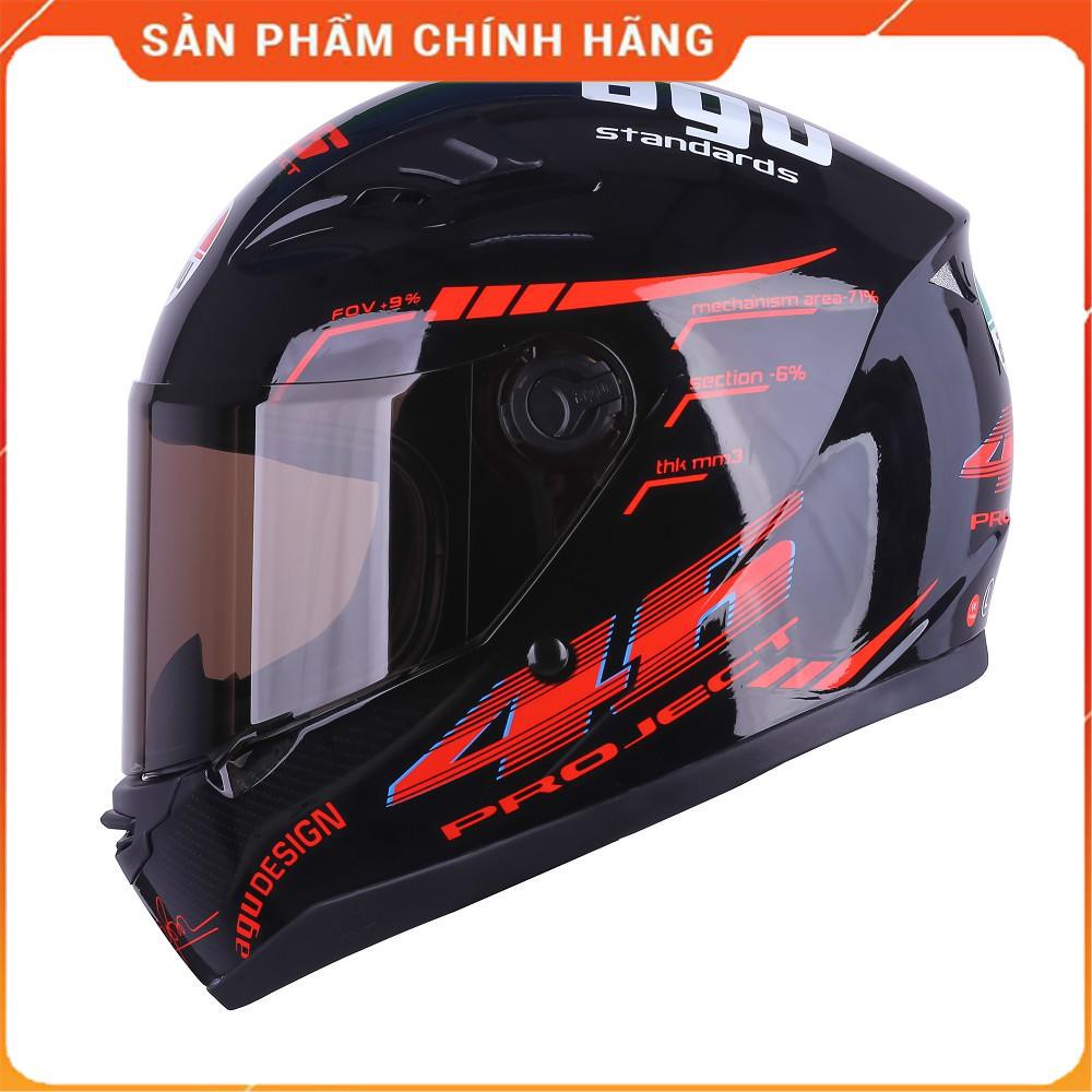 Mũ Bảo Hiễm Fullface AGU tem 46